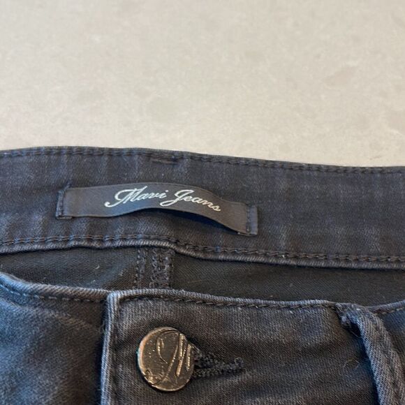 Mavi women’s jeans waist size 30 length 28 high rise super skinny Alissa,  black - Picture 2 of 9